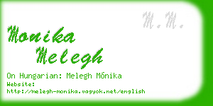 monika melegh business card